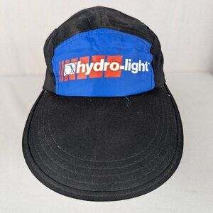 OP Ocean Pacific Hydro Light Vintage Hat Fitted Cap Black Blue OSFM Made in USA
